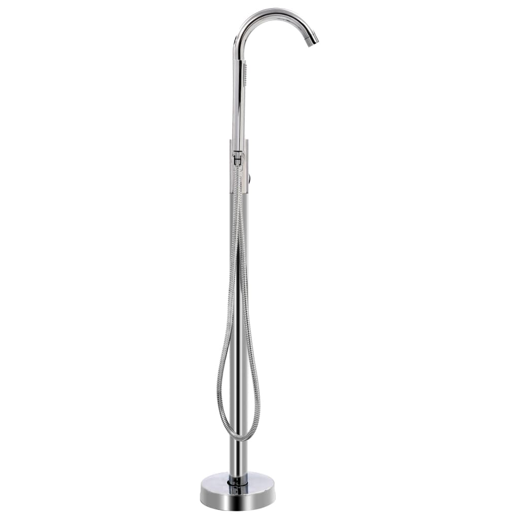 Vapaasti seisova kylpyammeen hana ruostumaton teräs 118,5 cm - Sisustajankoti.fi