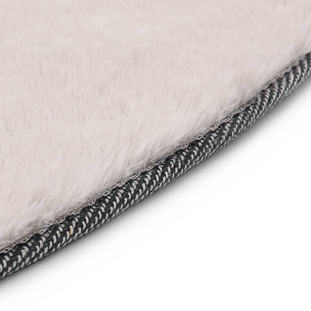 Matto 80 cm jäniksen tekonahka harmaa - Sisustajankoti.fi