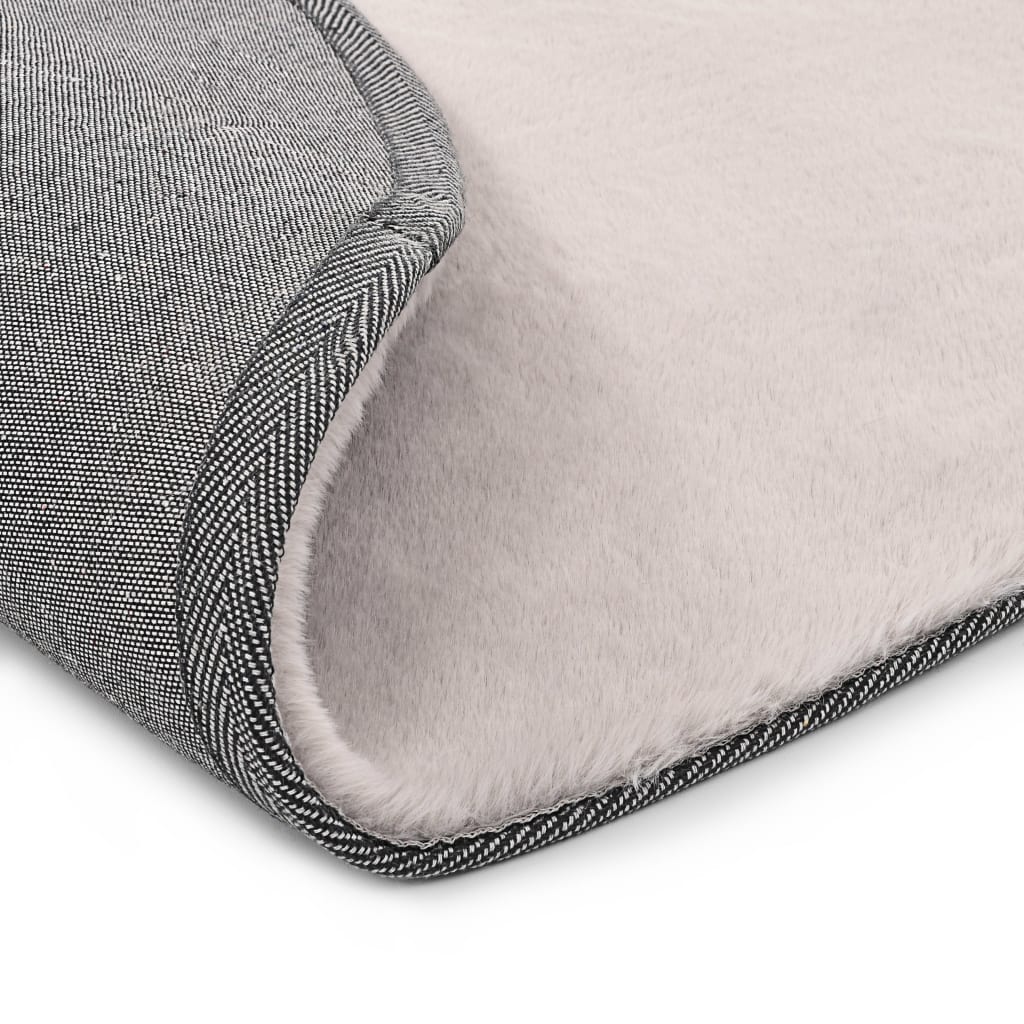Matto 80 cm jäniksen tekonahka harmaa - Sisustajankoti.fi