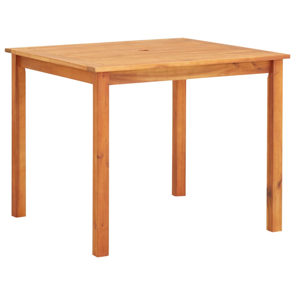Puutarhapöytä 88x88x74 cm täysi akaasiapuu - Sisustajankoti.fi