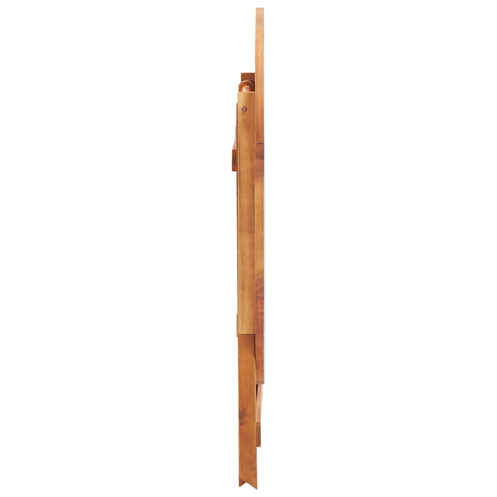 Kokoontaittuva puutarhapöytä 90x75 cm täysi akaasiapuu - Sisustajankoti.fi