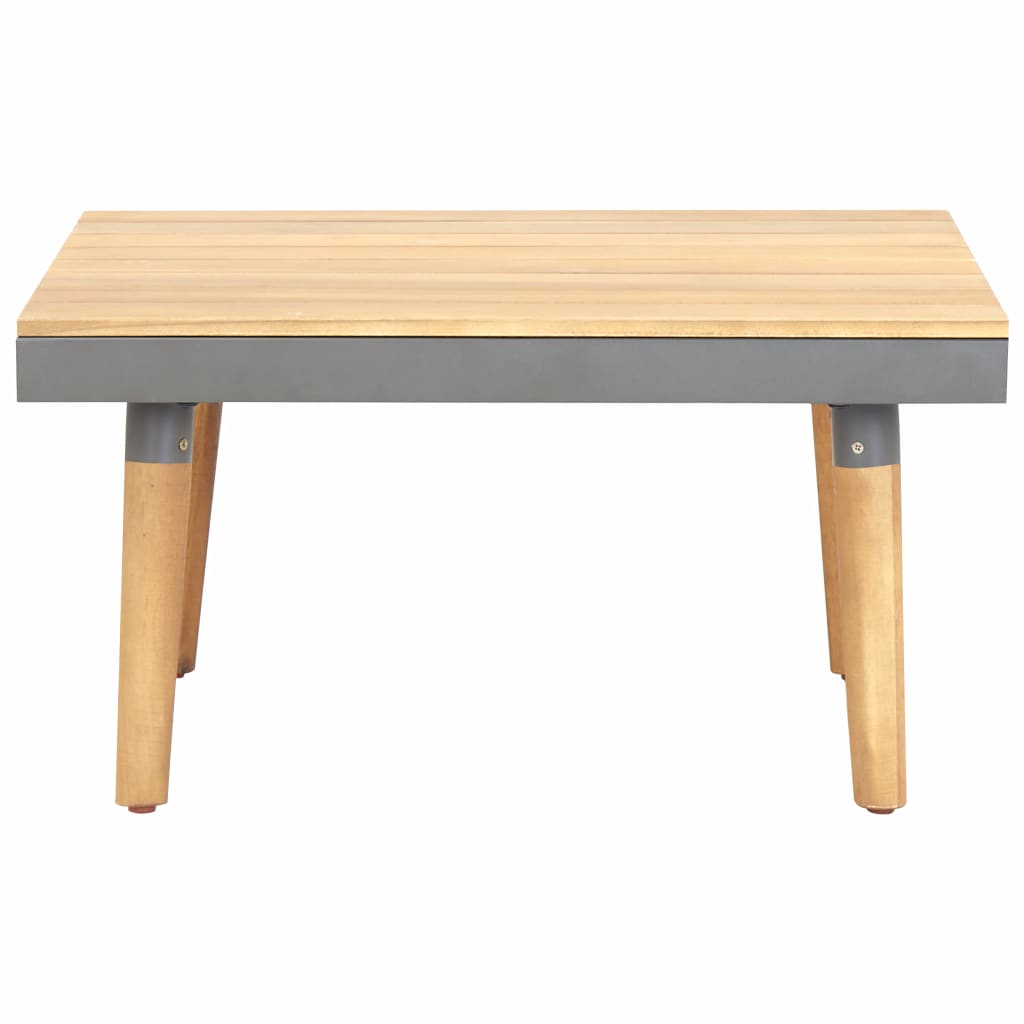 Puutarhan sohvapöytä 60x60x31,5 cm täysi akaasiapuu - Sisustajankoti.fi