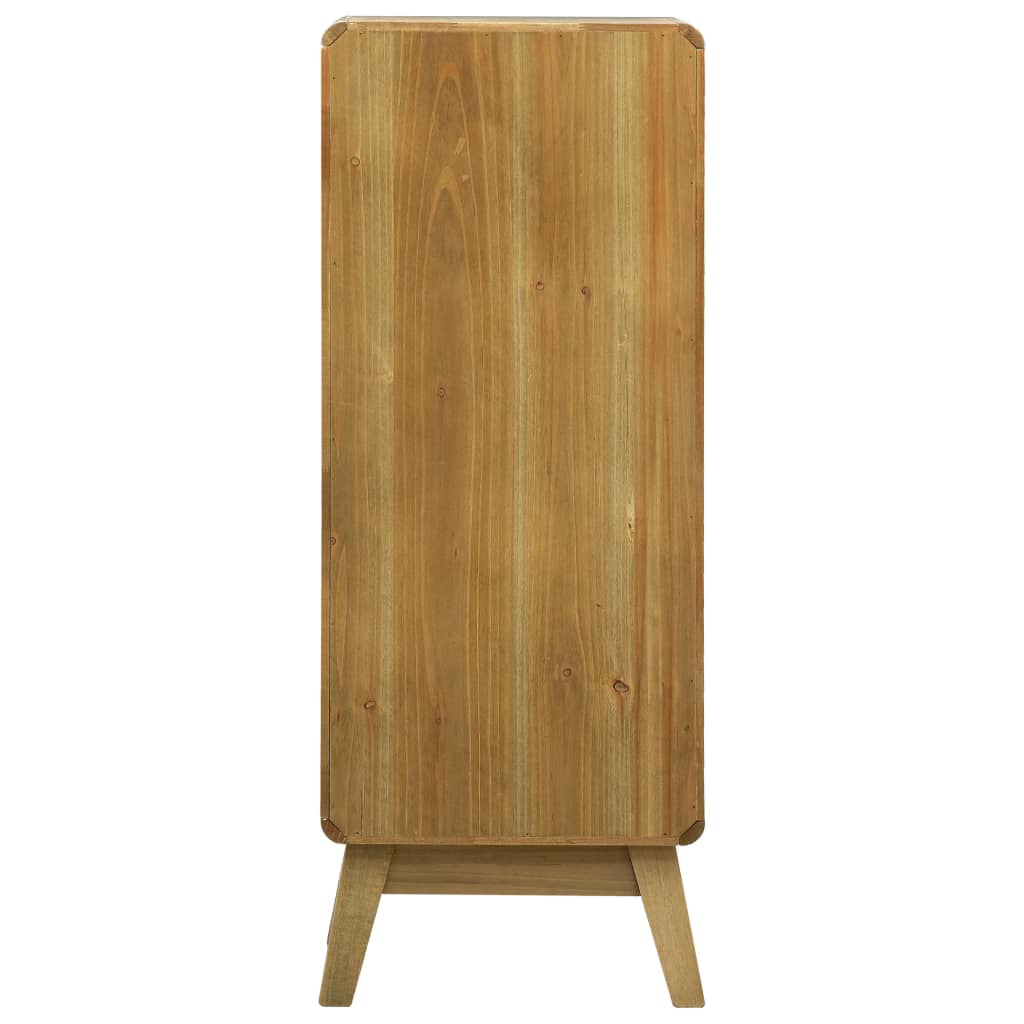 Senkki 5 vetolaatikolla ruskea 37x30x97,5 cm puu - Sisustajankoti.fi