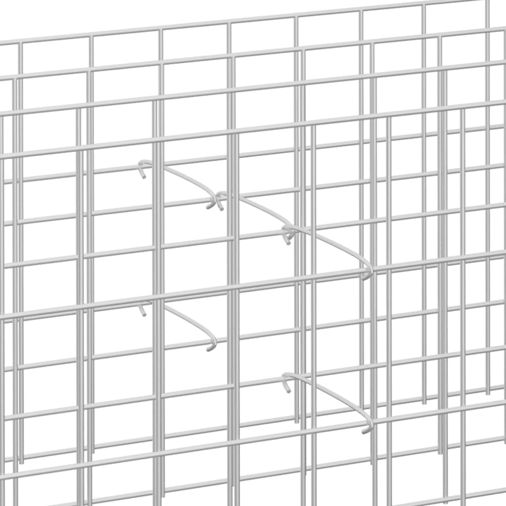 Kivikorien koukut 100 kpl galvanoitu teräs 40 cm - Sisustajankoti.fi
