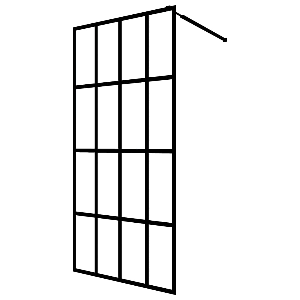 Walk-in suihkun seinäke karkaistu lasi 140x195 cm - Sisustajankoti.fi