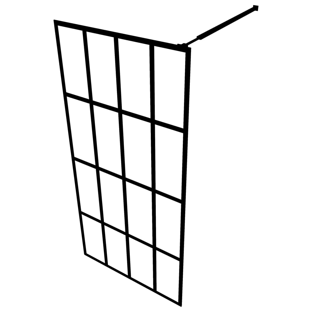 Walk-in suihkun seinäke karkaistu lasi 140x195 cm - Sisustajankoti.fi