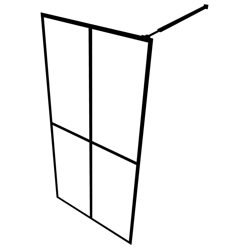 Walk-in suihkun seinäke karkaistu lasi 90x195 cm - Sisustajankoti.fi