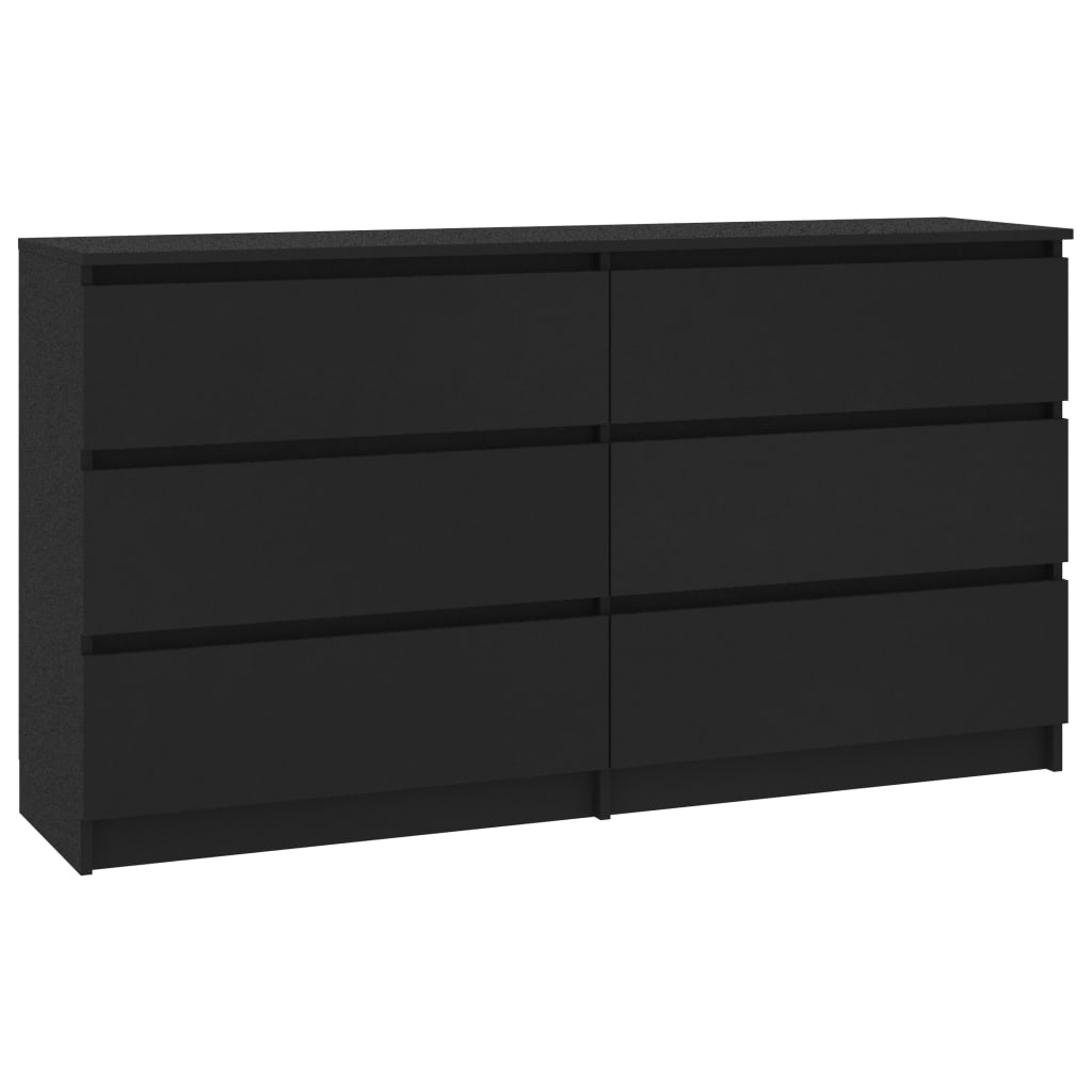 Senkki musta 140x35x76 cm - Sisustajankoti.fi