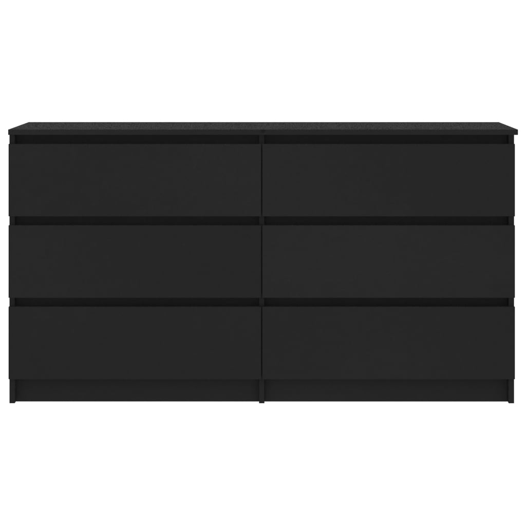 Senkki musta 140x35x76 cm - Sisustajankoti.fi