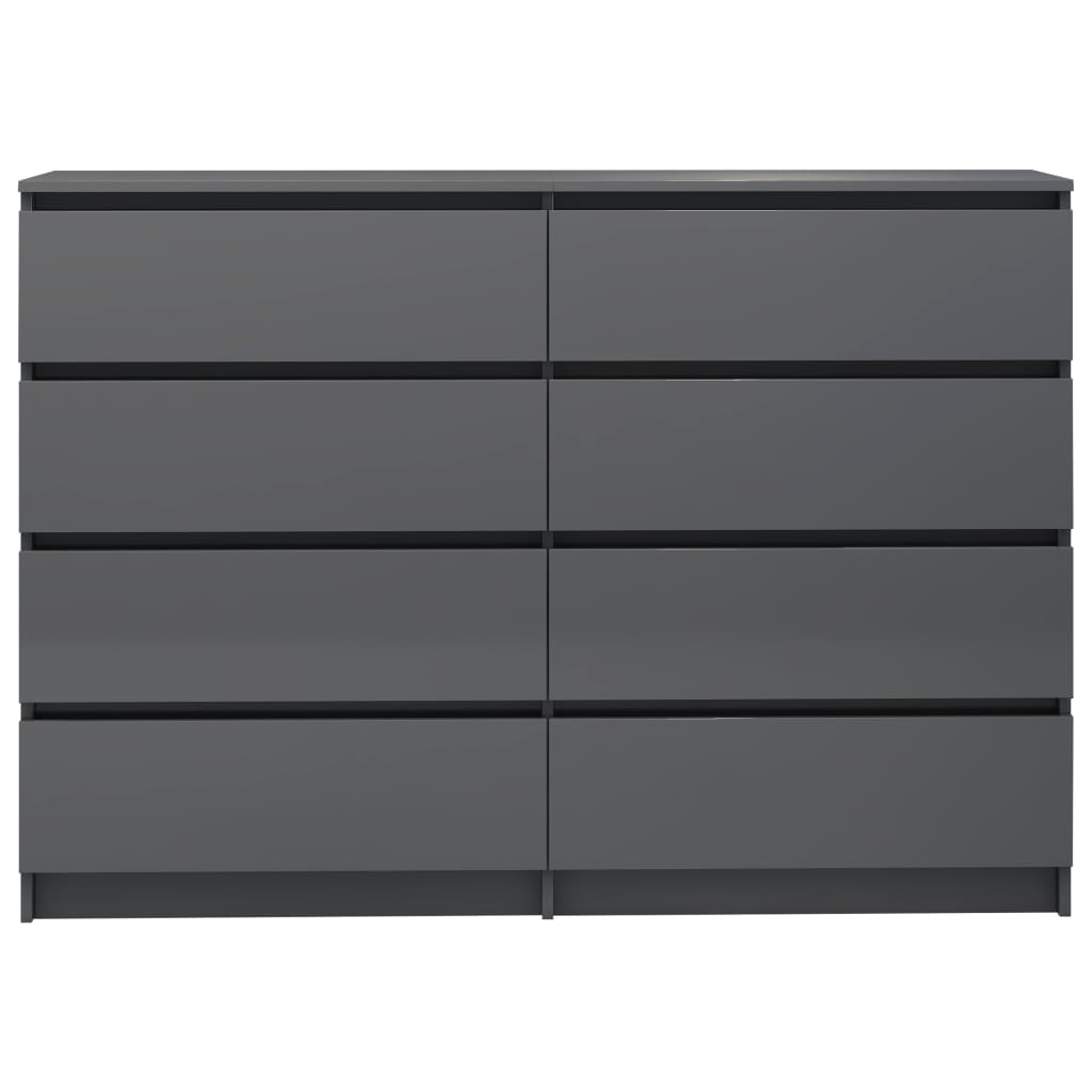 Senkki korkeakiilto harmaa 140x35x99 cm - Sisustajankoti.fi