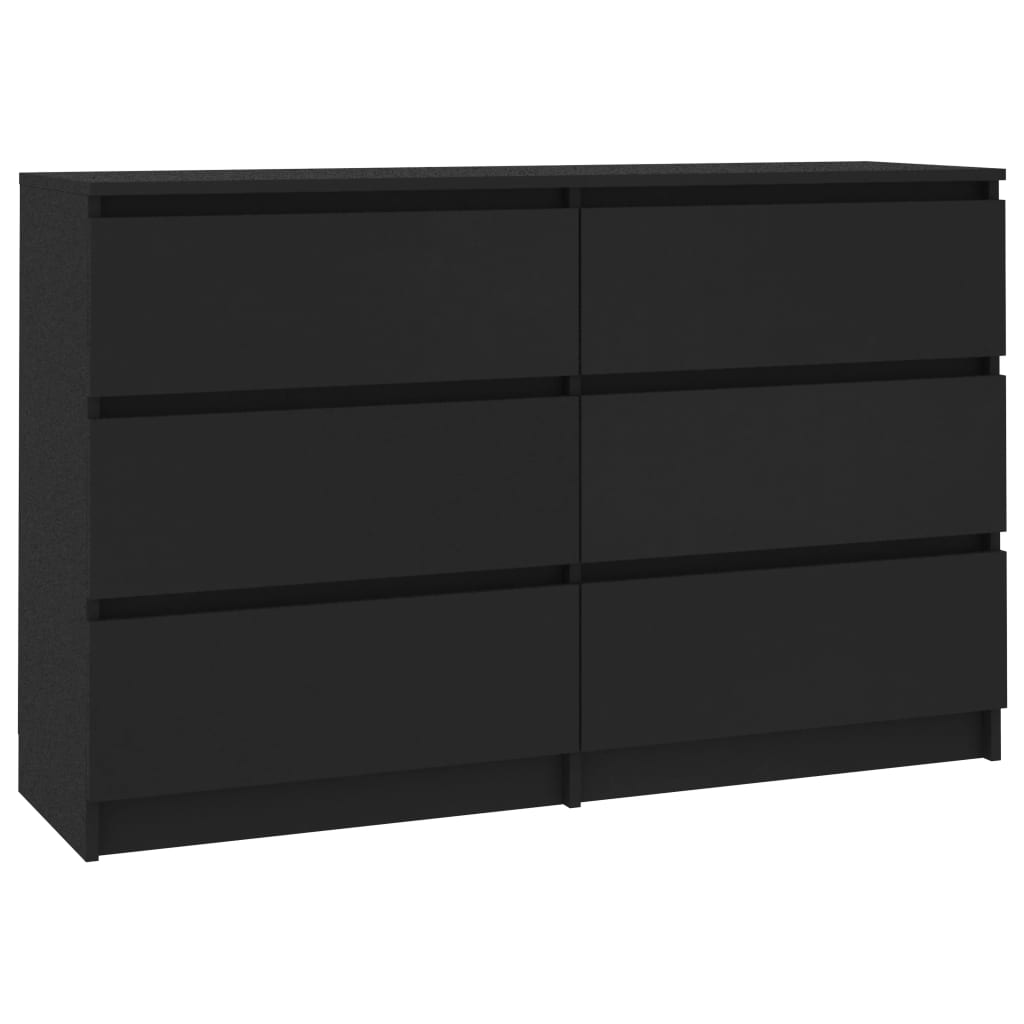 Senkki musta 120x35x76 cm - Sisustajankoti.fi
