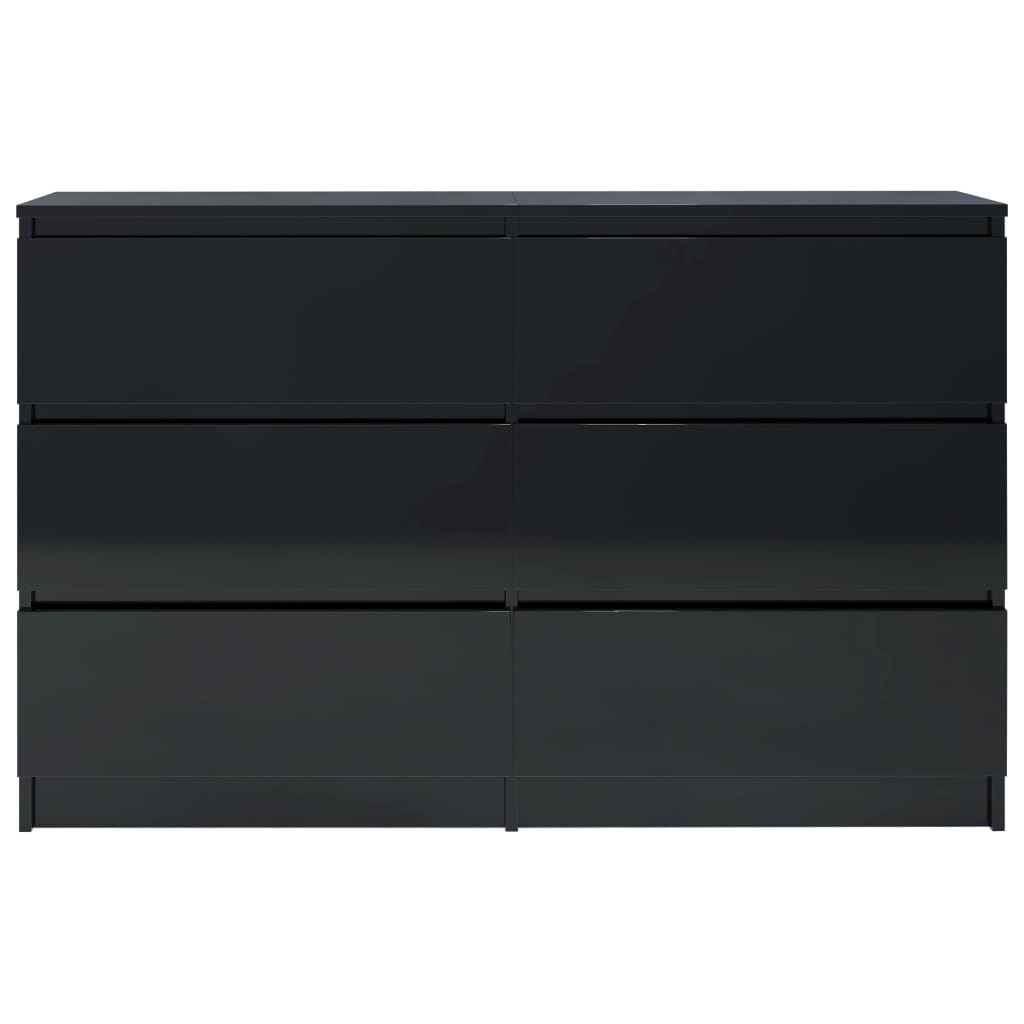 Senkki korkeakiilto musta 120x35x76 cm - Sisustajankoti.fi