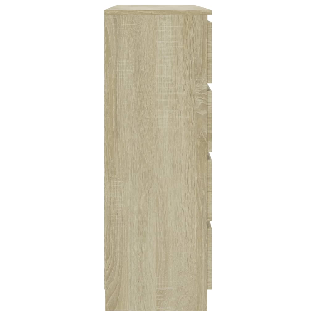 Laatikosto senkki Sonoma-tammi 120x35x99 cm - Sisustajankoti.fi