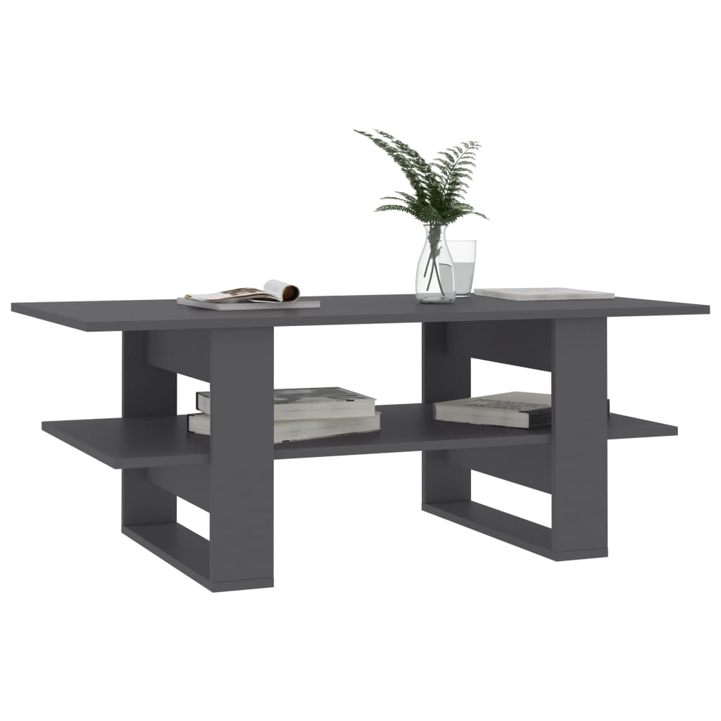 Sohvapöytä harmaa 110x55x42 cm - Sisustajankoti.fi