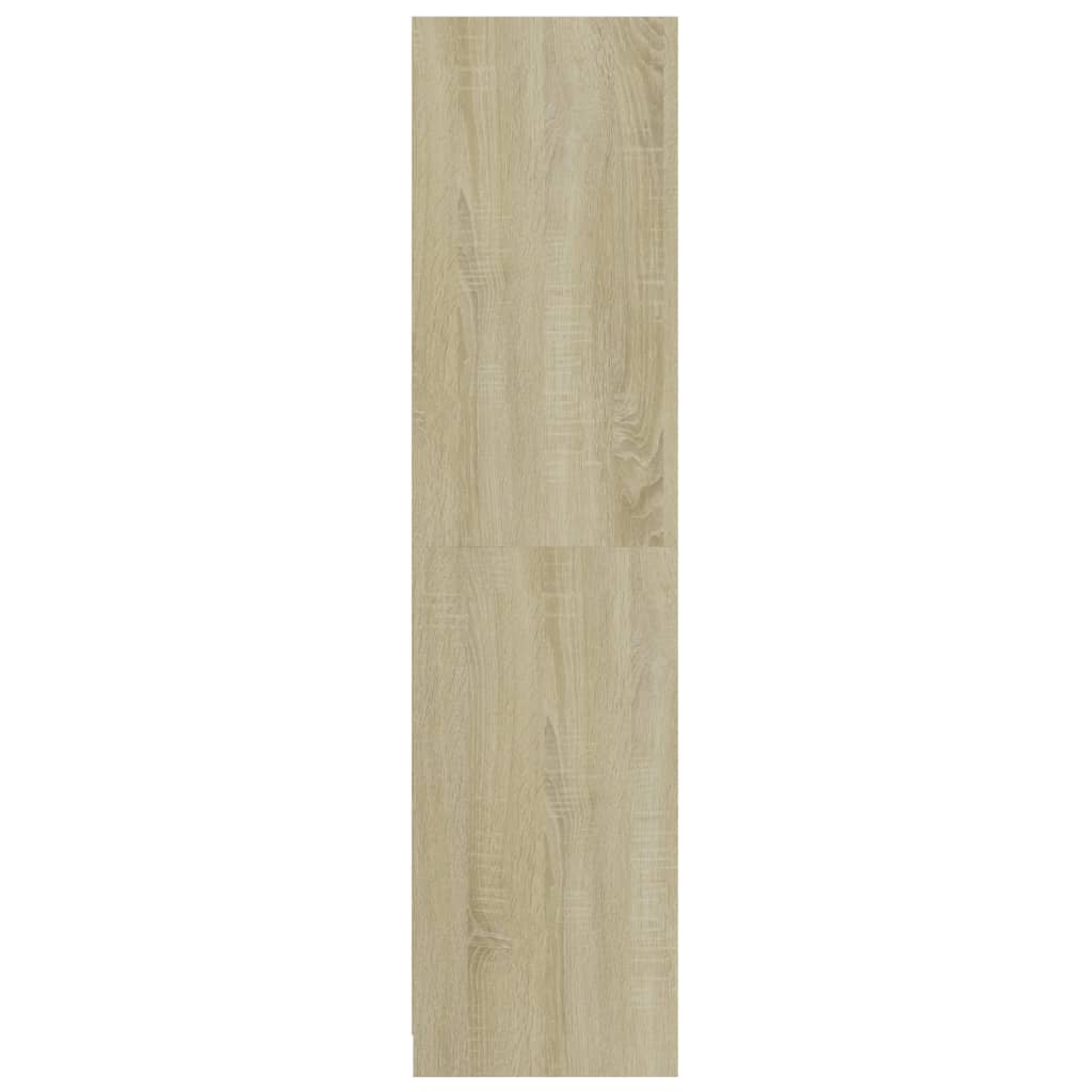 Vaatekaappi vetolaatikoilla Sonoma-tammi 50x50x200 cm - Sisustajankoti.fi