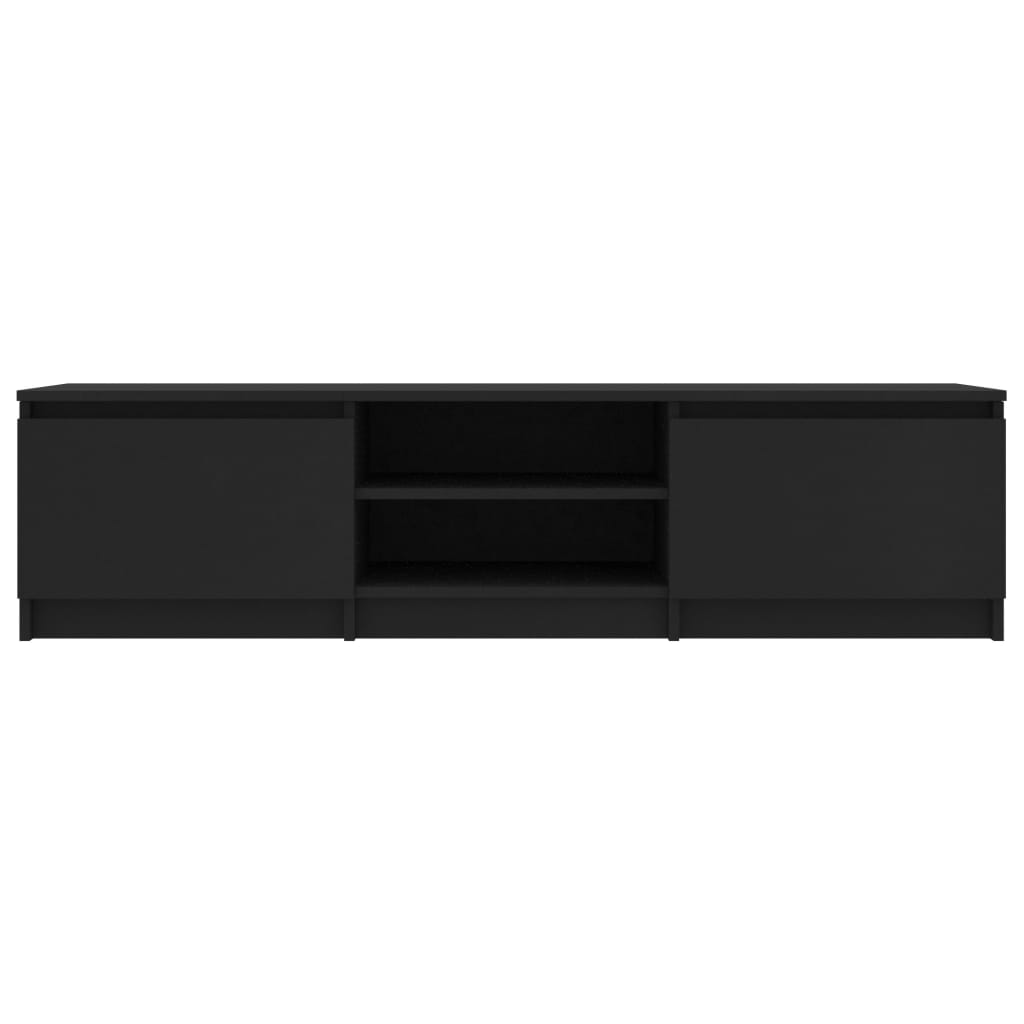 TV-taso musta 140x40x35,5 cm - Sisustajankoti.fi