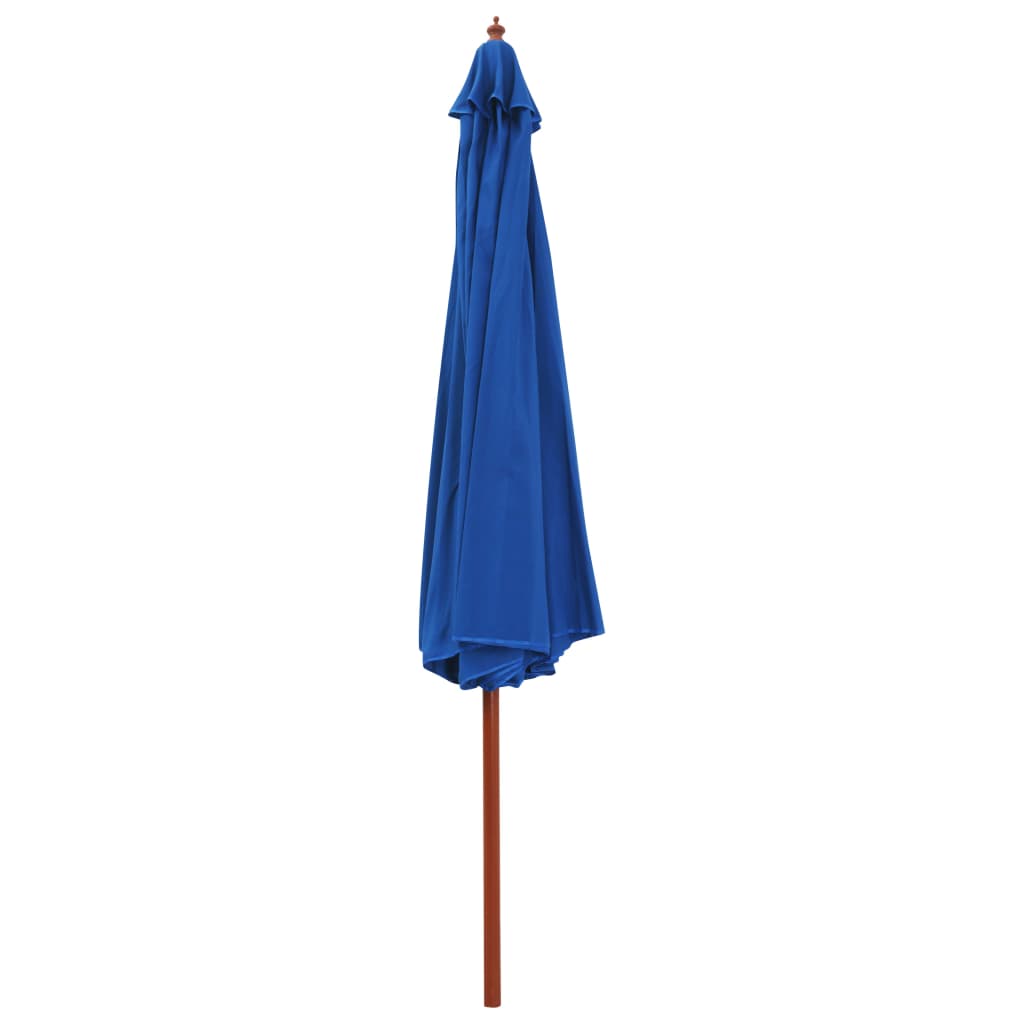 Aurinkovarjo puurunko 350 cm sininen - Sisustajankoti.fi