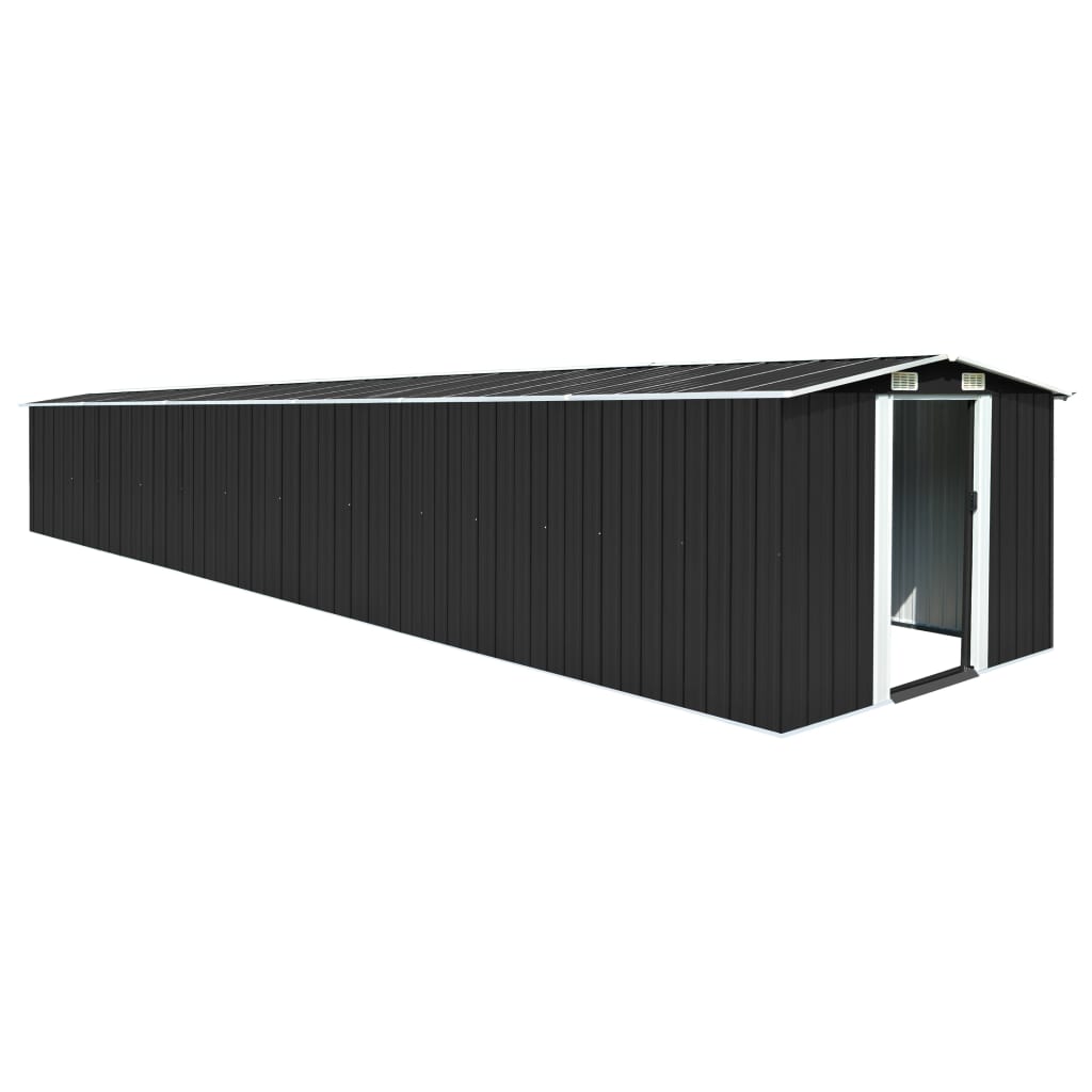 Puutarhavaja antrasiitti 257x779x181 cm galvanoitu teräs - Sisustajankoti.fi