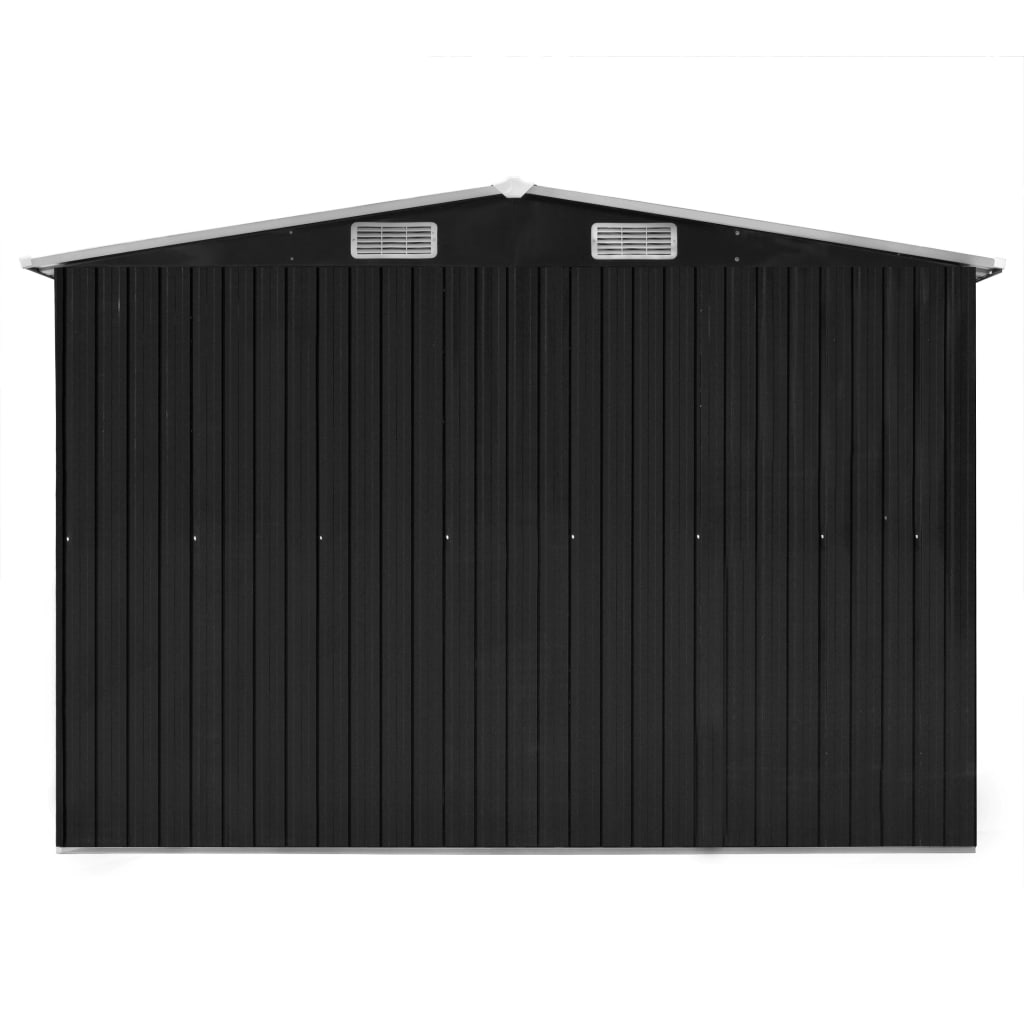 Puutarhavaja antrasiitti 257x990x181 cm galvanoitu teräs - Sisustajankoti.fi