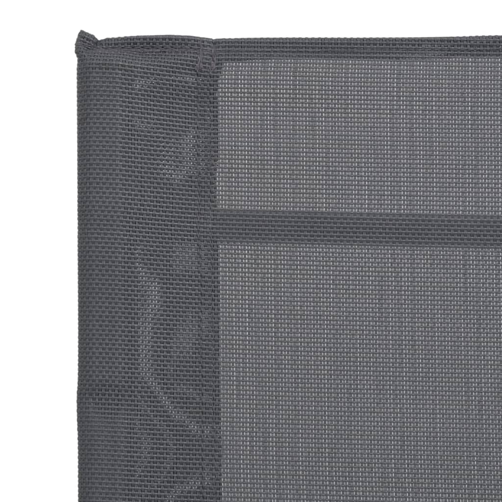 Puutarhan keinutuoli harmaa 95x54x85 cm textilene - Sisustajankoti.fi