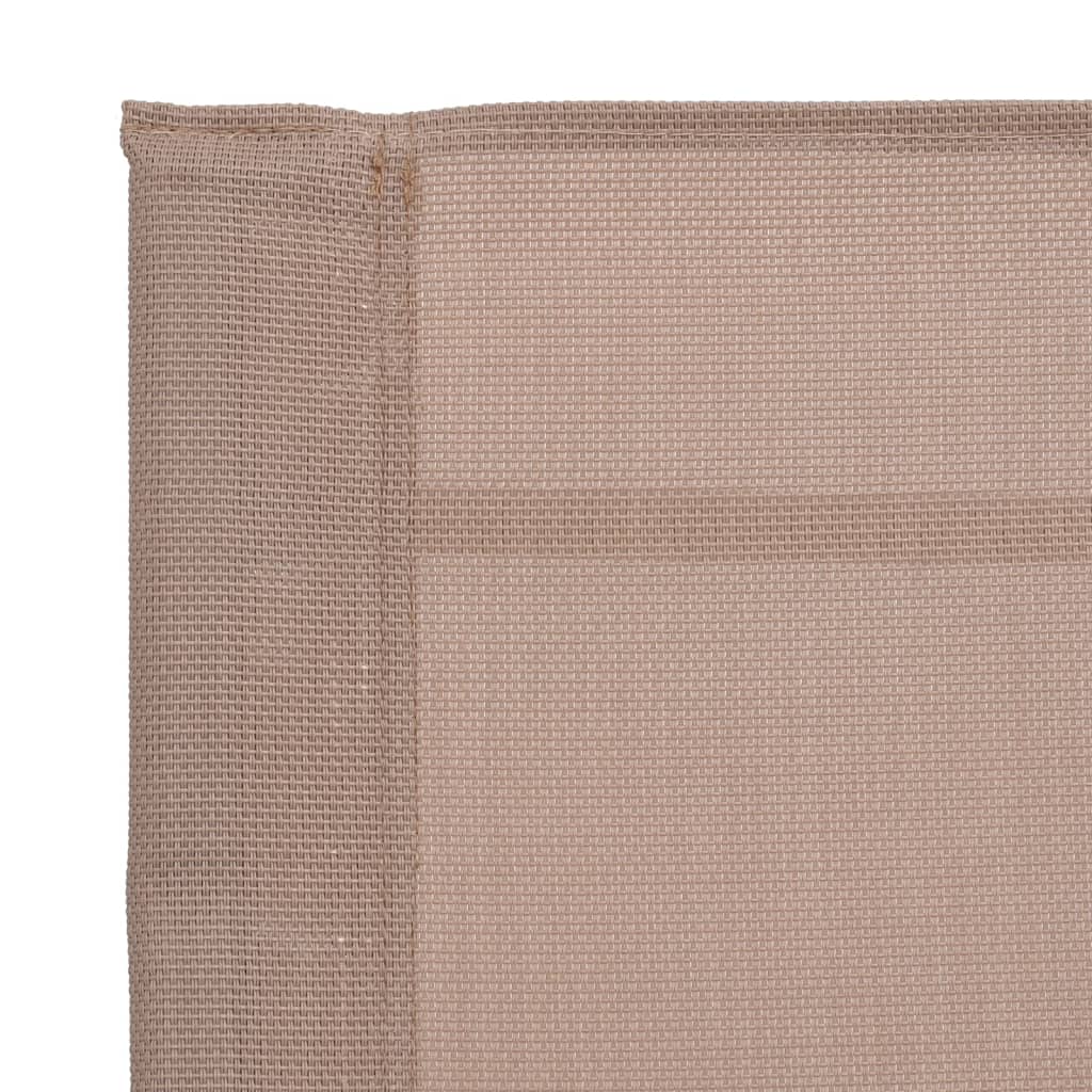 Puutarhan keinutuoli harmaanruskea 95x54x85 cm textilene - Sisustajankoti.fi