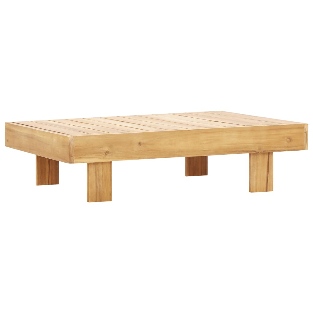 Sohvapöytä 100x60x25 cm täysi akaasiapuu - Sisustajankoti.fi