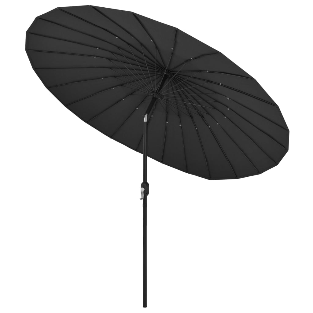 Aurinkovarjo alumiinitanko 270 cm antrasiitti - Sisustajankoti.fi