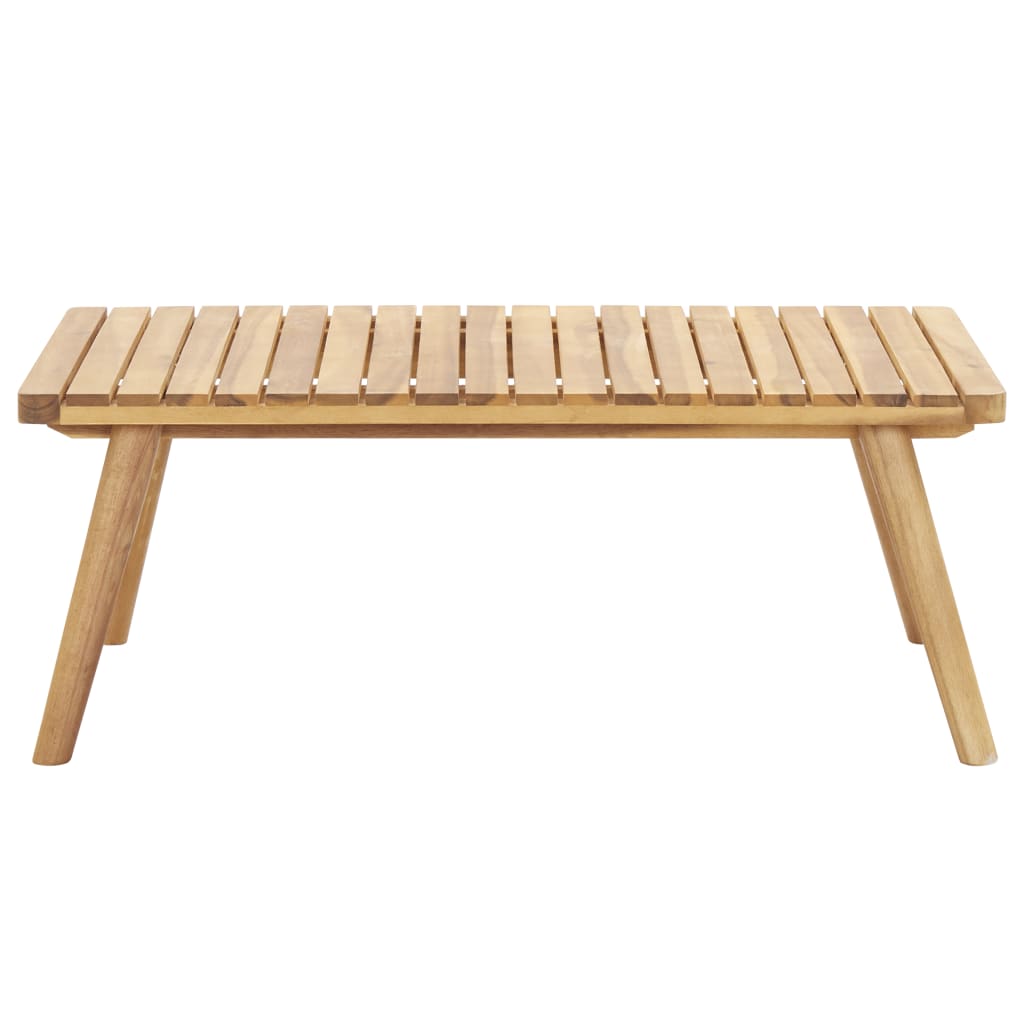 Puutarhan sohvapöytä 90x55x35 cm täysi akaasiapuu - Sisustajankoti.fi