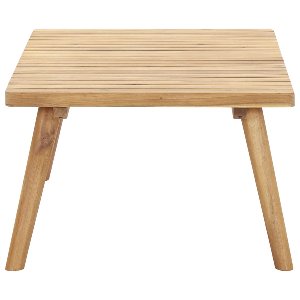 Puutarhan sohvapöytä 90x55x35 cm täysi akaasiapuu - Sisustajankoti.fi