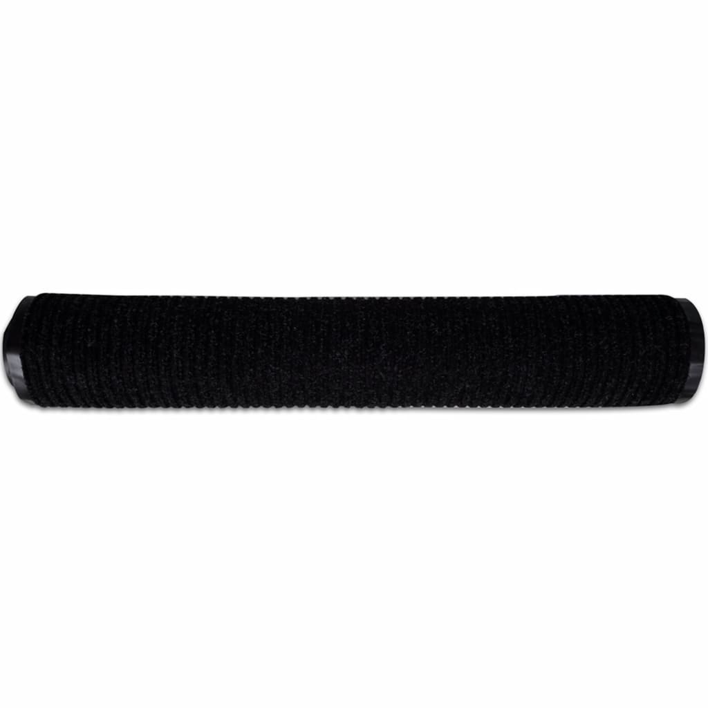 Ovimatto musta 160x220 cm PVC - Sisustajankoti.fi