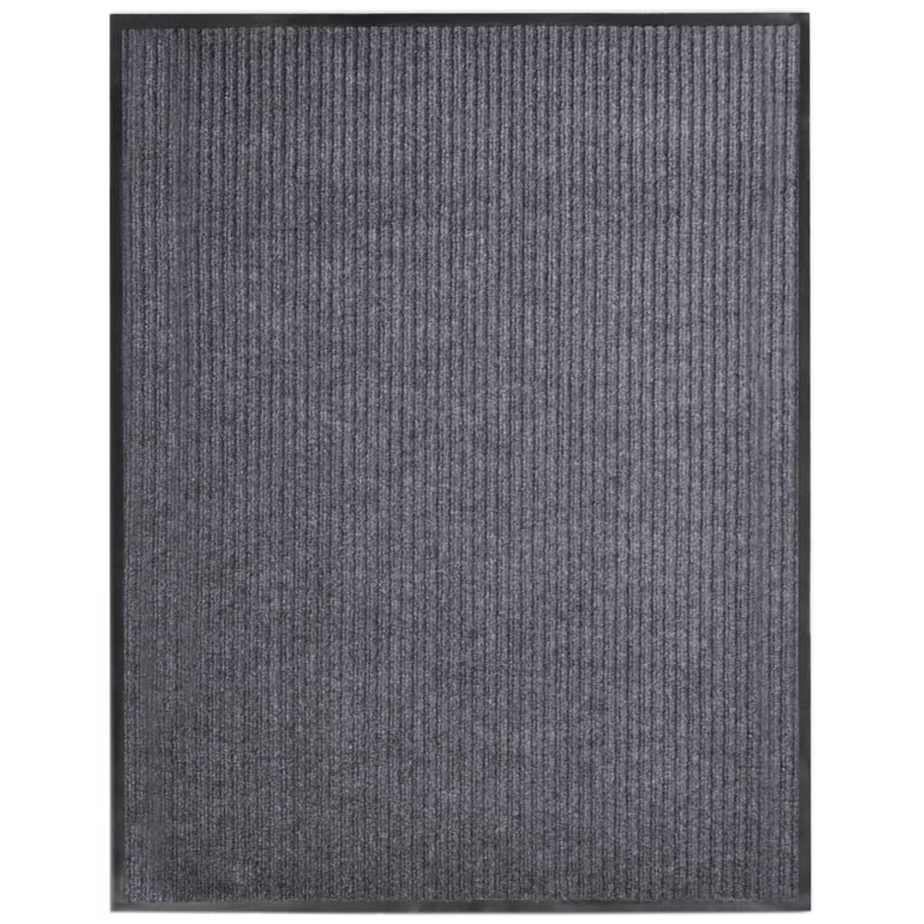 Ovimatto harmaa 160x220 cm PVC - Sisustajankoti.fi