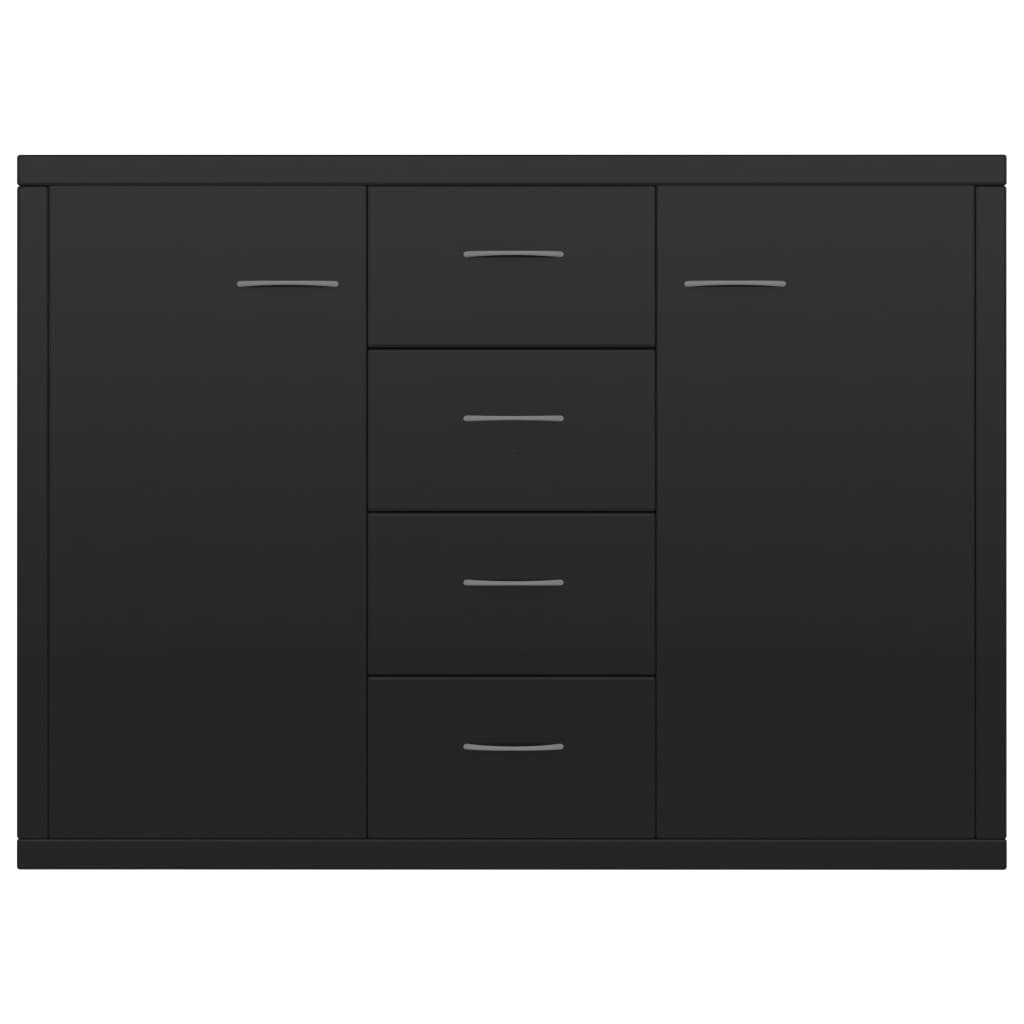 Senkki korkeakiilto musta 88x30x65 cm - Sisustajankoti.fi