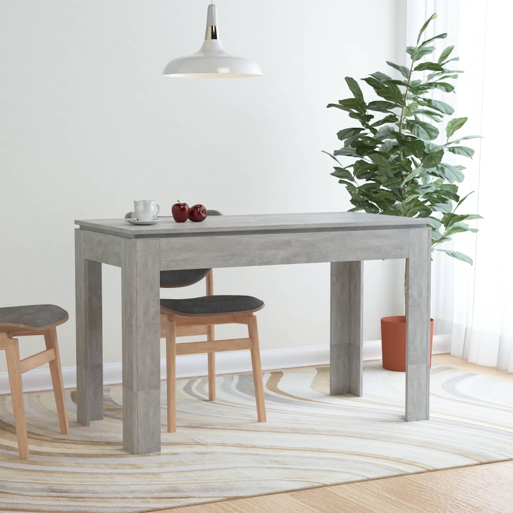 Ruokapöytä betoninharmaa 120x60x76 cm - Sisustajankoti.fi