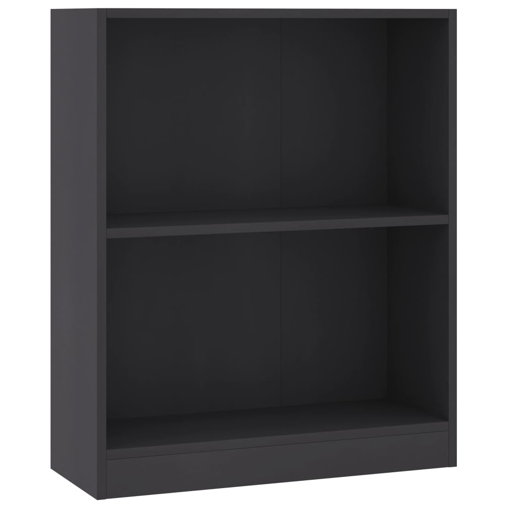 Kirjahylly harmaa 60x24x74,5 cm - Sisustajankoti.fi