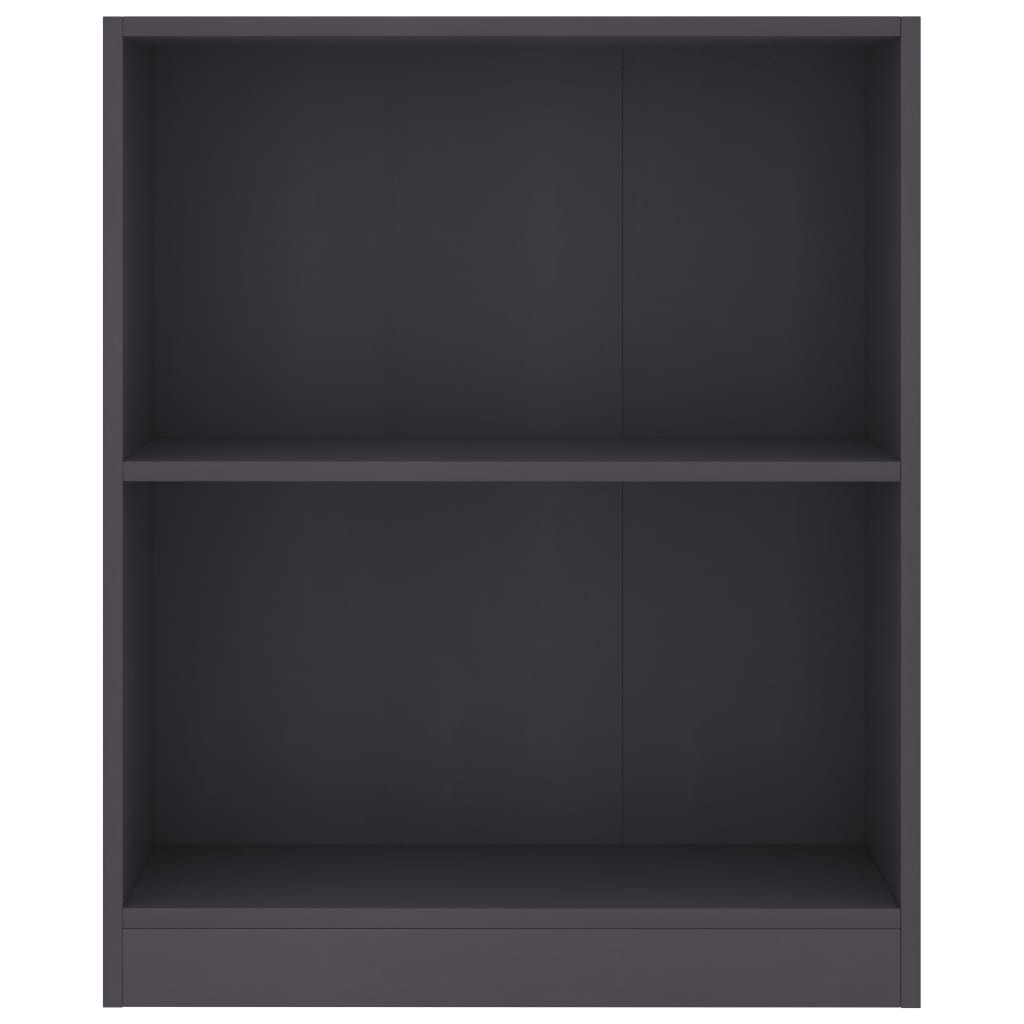 Kirjahylly harmaa 60x24x74,5 cm - Sisustajankoti.fi