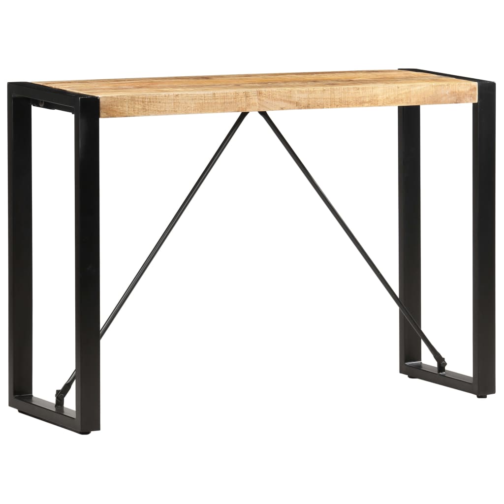 Konsolipöytä 110x35x76 cm täysi mangopuu - Sisustajankoti.fi