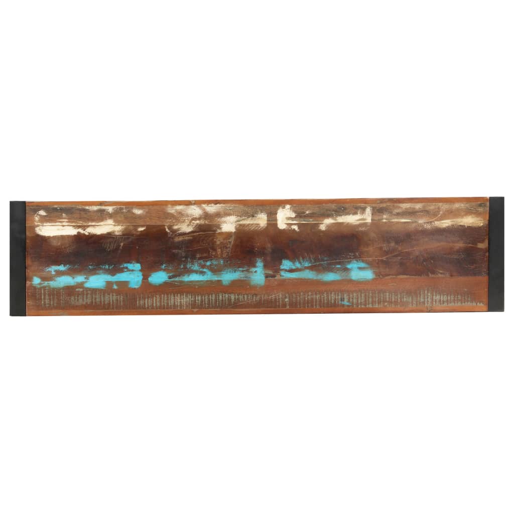 Sivupöytä 150x35x76 cm täysi kierrätetty puu - Sisustajankoti.fi
