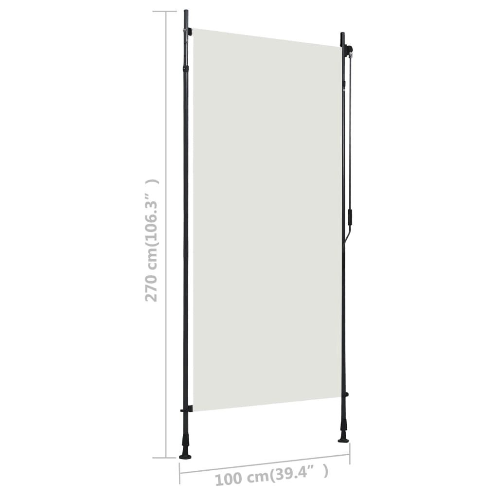 Ulkorullaverho 100x270 cm kerma - Sisustajankoti.fi