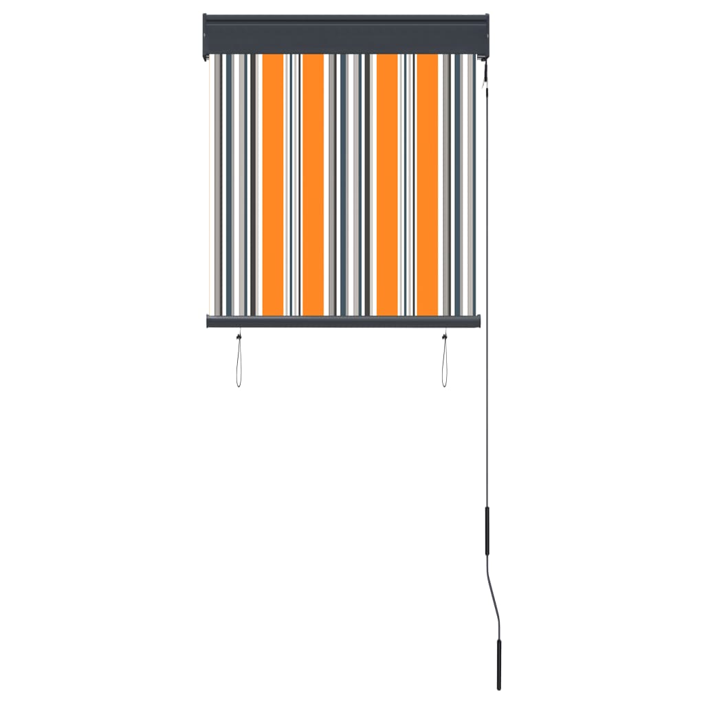 Ulkorullaverho 60x250 cm keltainen ja sininen - Sisustajankoti.fi