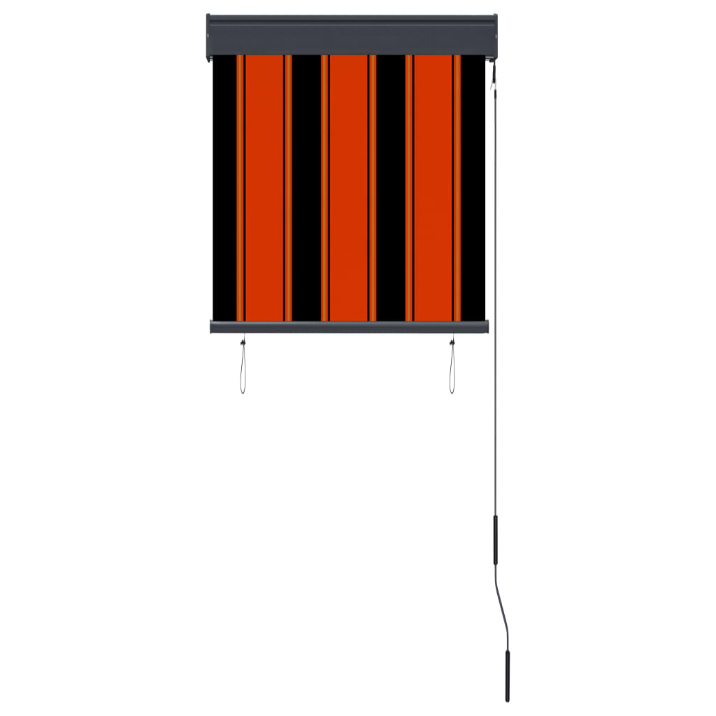 Ulkorullaverho 60x250 cm oranssi ja ruskea - Sisustajankoti.fi
