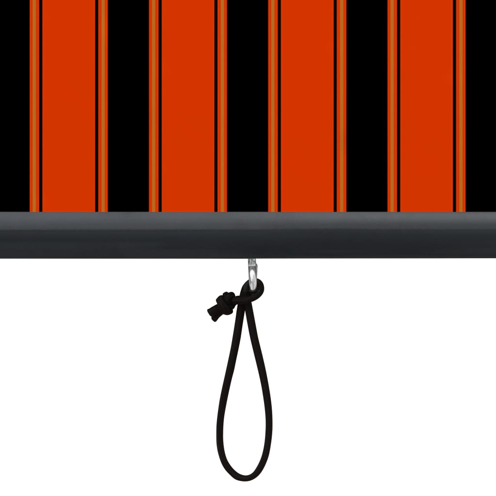 Ulkorullaverho 60x250 cm oranssi ja ruskea - Sisustajankoti.fi