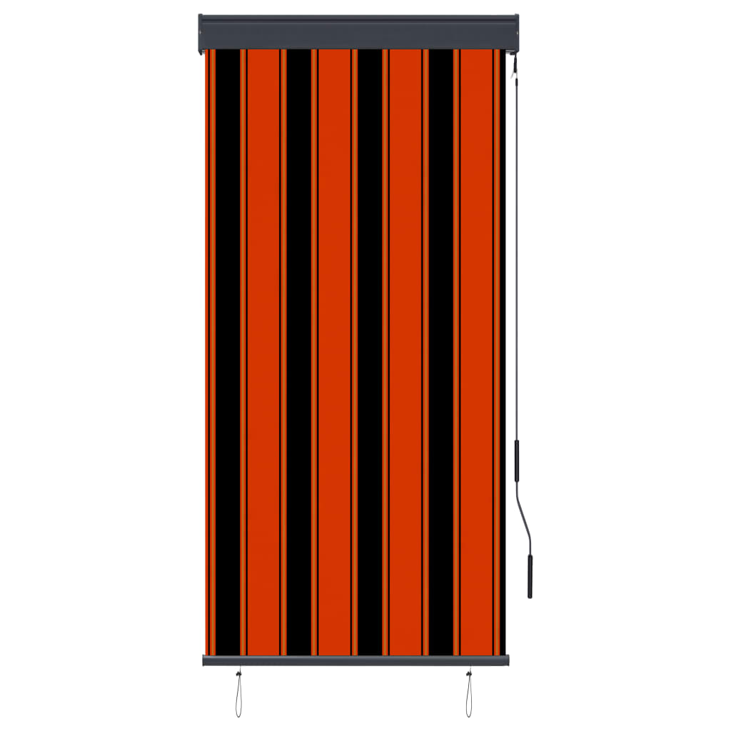 Ulkorullaverho 80x250 cm oranssi ja ruskea - Sisustajankoti.fi