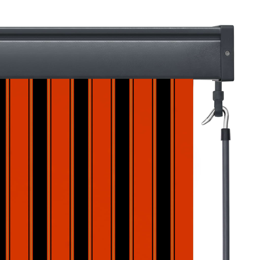 Ulkorullaverho 120x250 cm oranssi ja ruskea - Sisustajankoti.fi