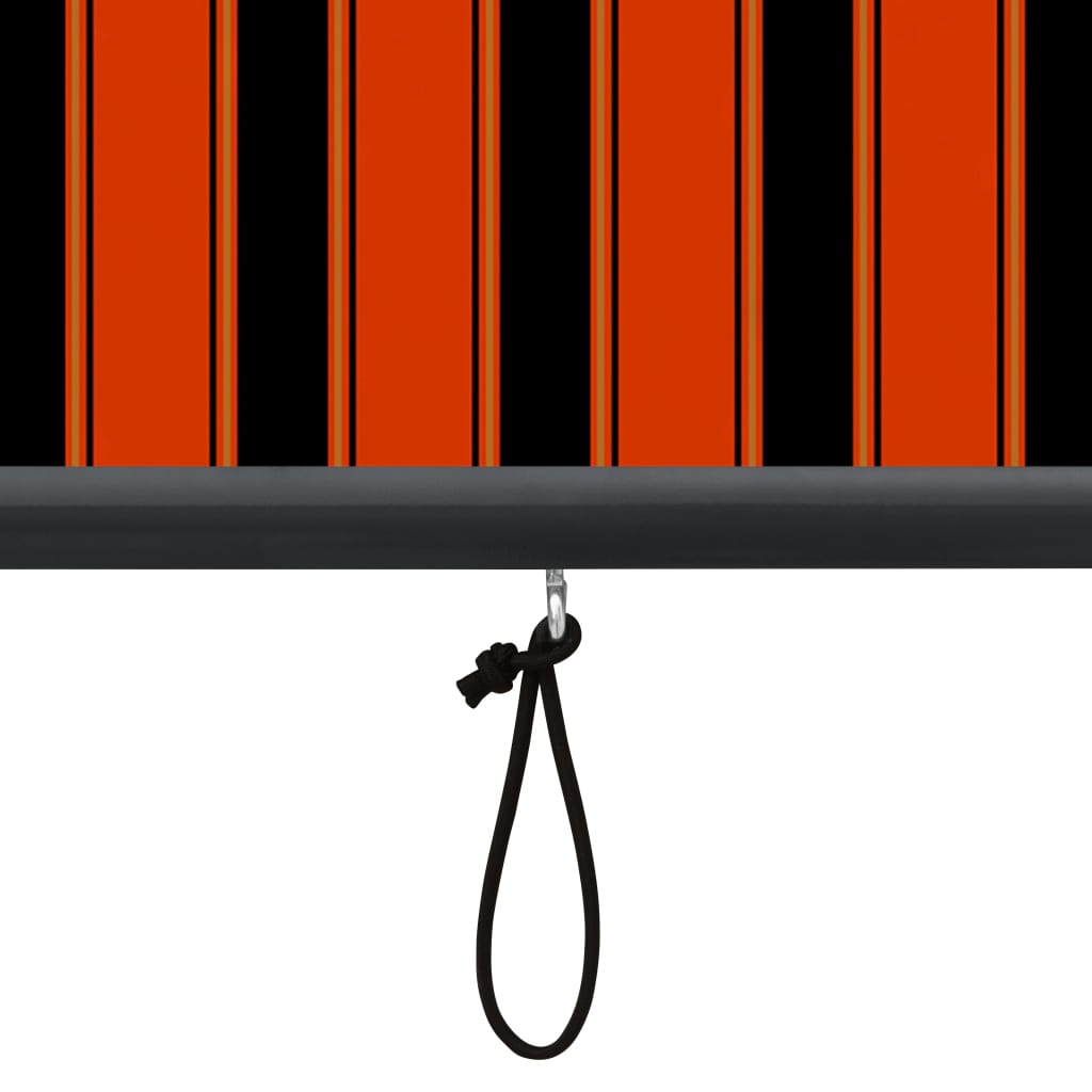 Ulkorullaverho 140x250 cm oranssi ja ruskea - Sisustajankoti.fi