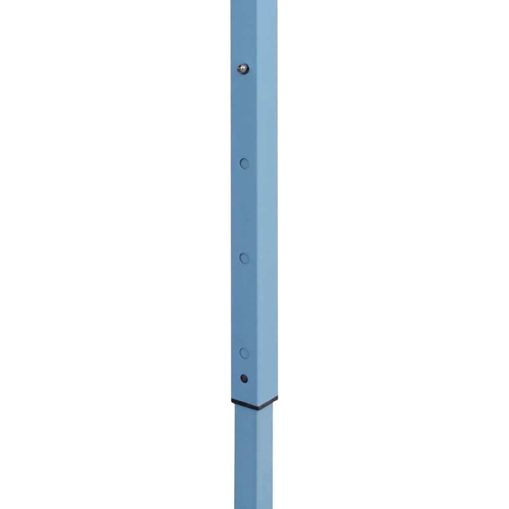 Kokoontaittuva huvimaja 2 sivuseinää 5x5 m sininen - Sisustajankoti.fi
