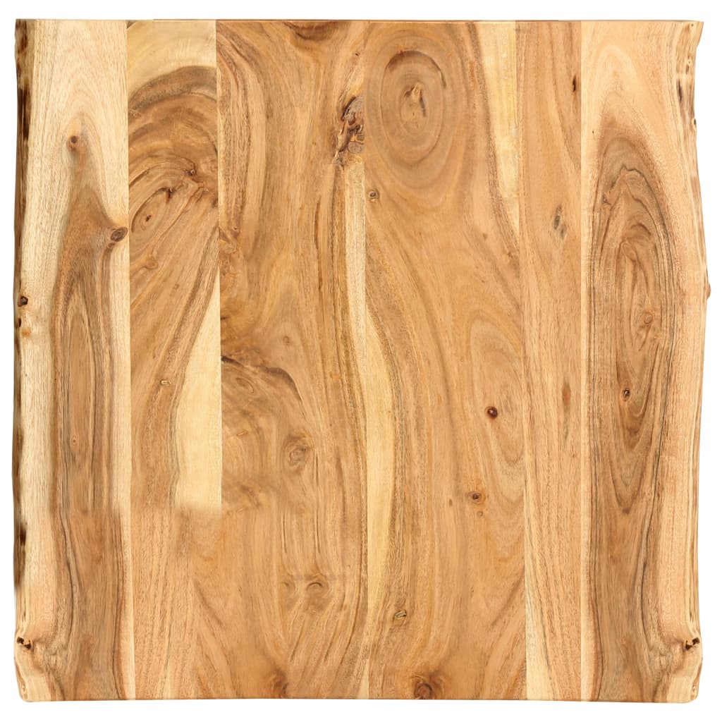 Pöytälevy täysi akaasiapuu 60x60x2,5 cm - Sisustajankoti.fi