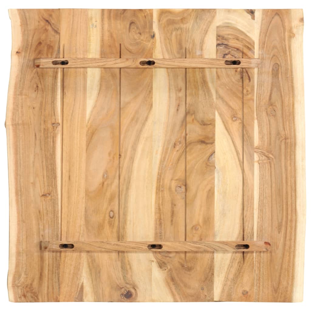 Pöytälevy täysi akaasiapuu 60x60x2,5 cm - Sisustajankoti.fi