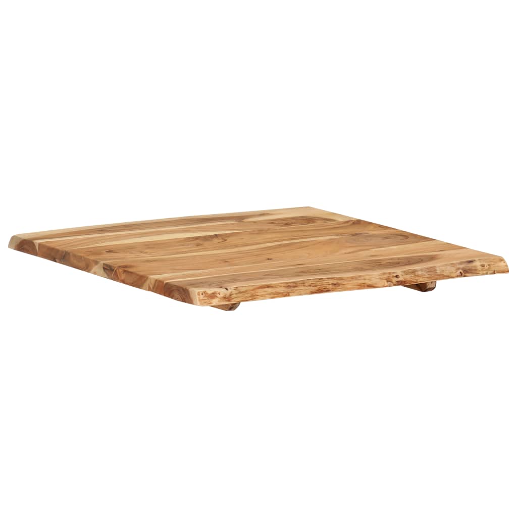 Pöytälevy täysi akaasiapuu 60x60x2,5 cm - Sisustajankoti.fi