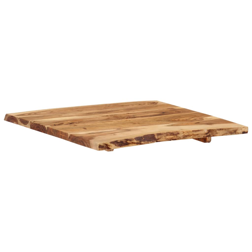 Pöytälevy täysi akaasiapuu 60x60x2,5 cm - Sisustajankoti.fi