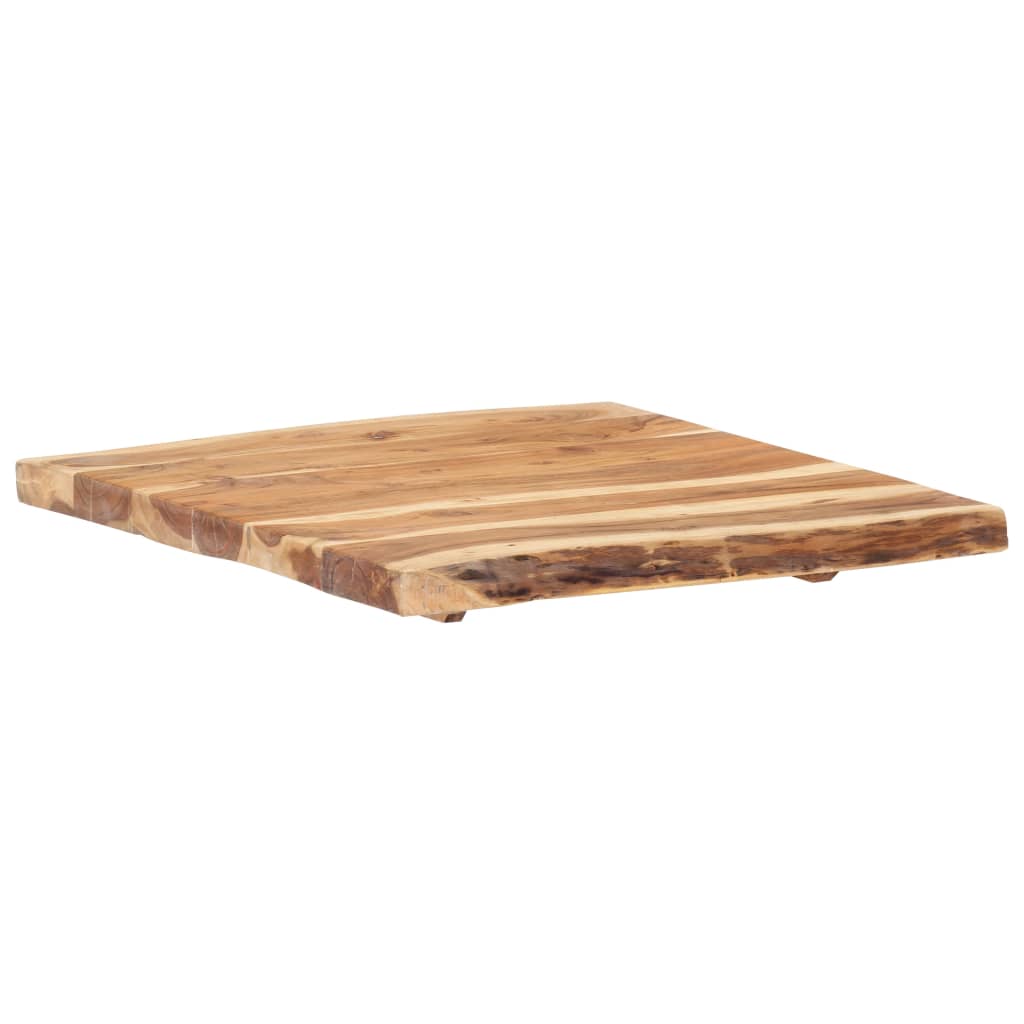 Pöytälevy täysi akaasiapuu 60x60x3,8 cm - Sisustajankoti.fi